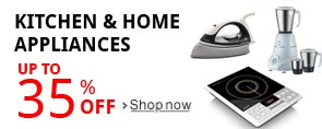 Kitchen & Home Appliances up to 35% off