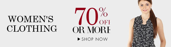Womens Clothing up to 70% off