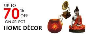 Home D&eacute;cor Sale: Up to 70% off