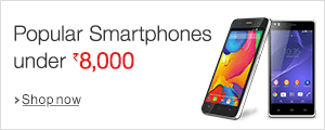 Popular Smartphones Under Rs.8,000