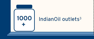 1000 + IndianOil outlets