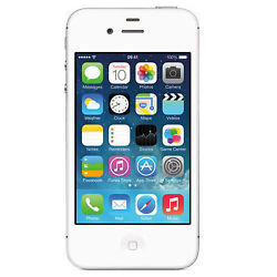 Apple iPhone 4S 8GB Factory Unlocked white phone