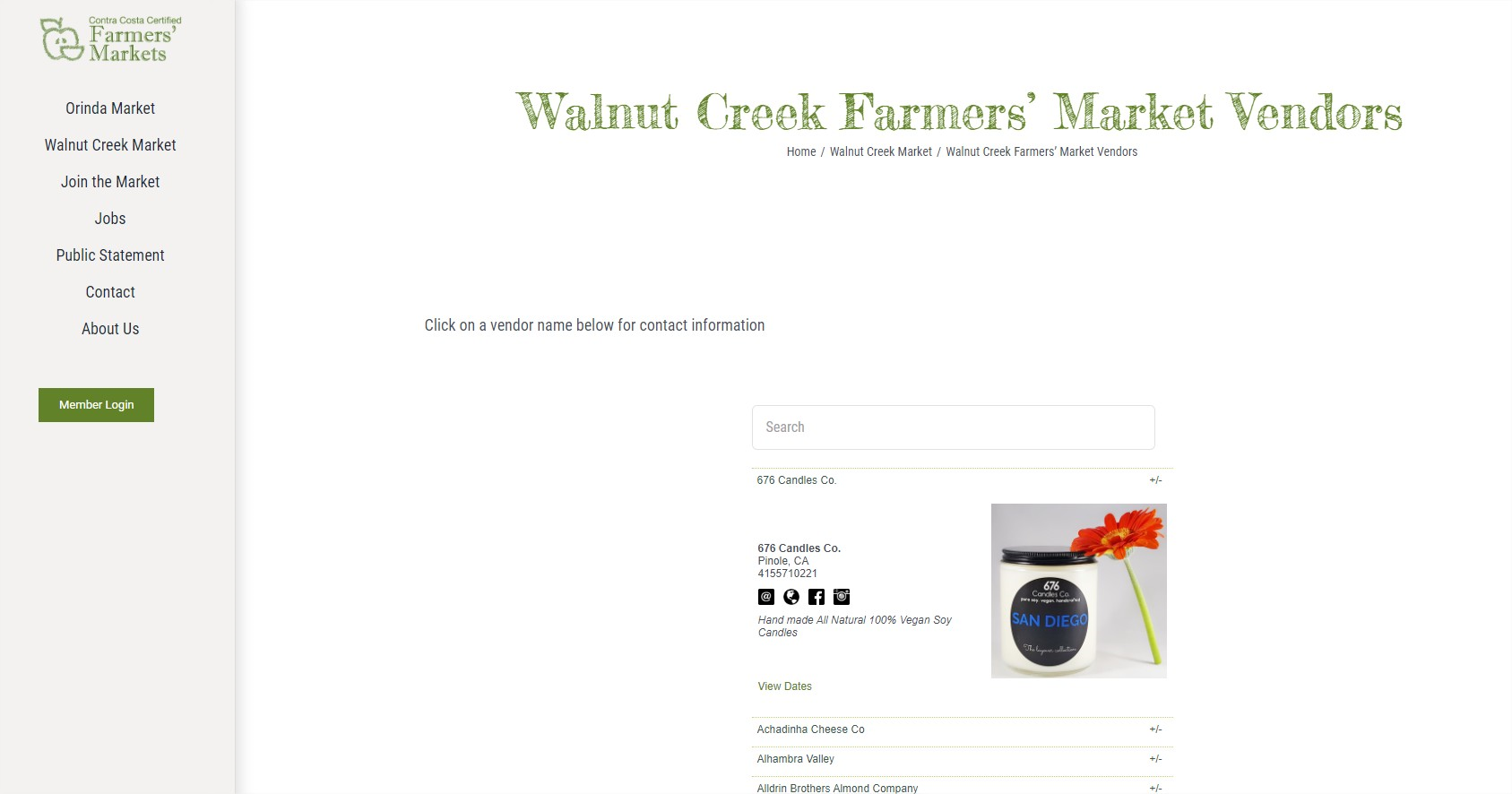 Managemymarket Web based Farmers Market Software