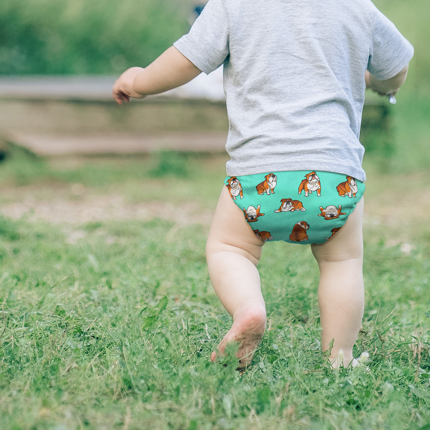 2 Pcs Reusable Baby Cloth Pocket Diaper One Size Washable Diaper Nappies - Picture 12 of 25