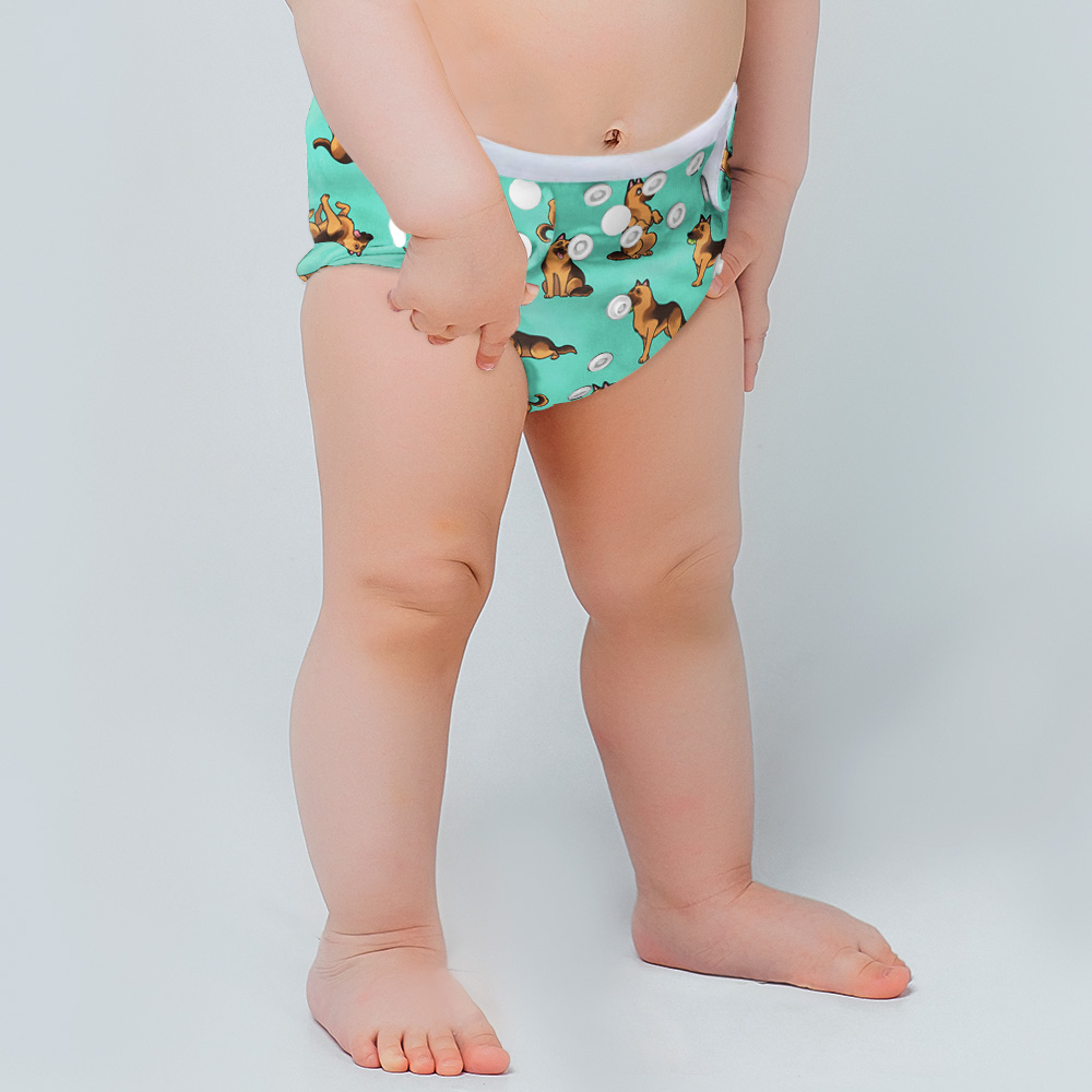 2 Pcs Reusable Baby Cloth Pocket Diaper One Size Washable Diaper Nappies - Picture 19 of 25