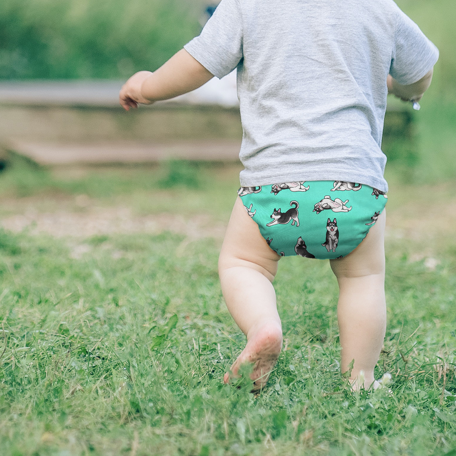 2 Pcs Reusable Baby Cloth Pocket Diaper One Size Washable Diaper Nappies - Picture 24 of 25