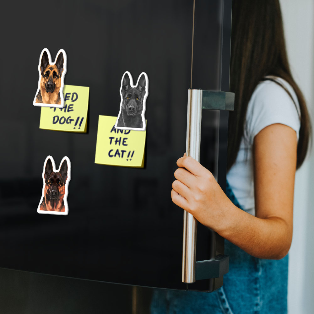 Set 3 PCS Cute Animal Refrigerator Magnets Fridge Holder Sticker Notes Message - Picture 17 of 103