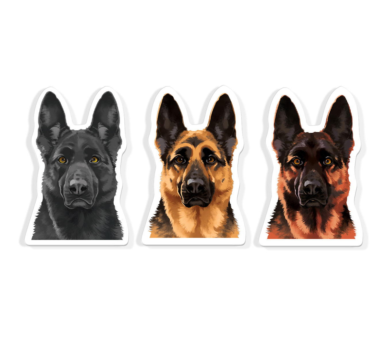 Set 3 PCS Cute Animal Refrigerator Magnets Fridge Holder Sticker Notes Message - Picture 14 of 103