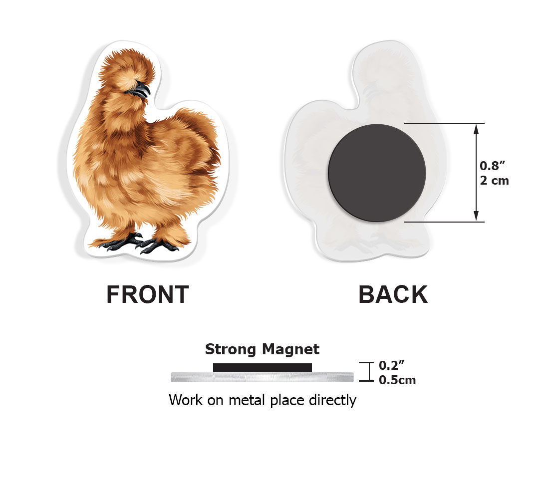 Set 3 PCS Cute Animal Refrigerator Magnets Fridge Holder Sticker Notes Message - Picture 3 of 103