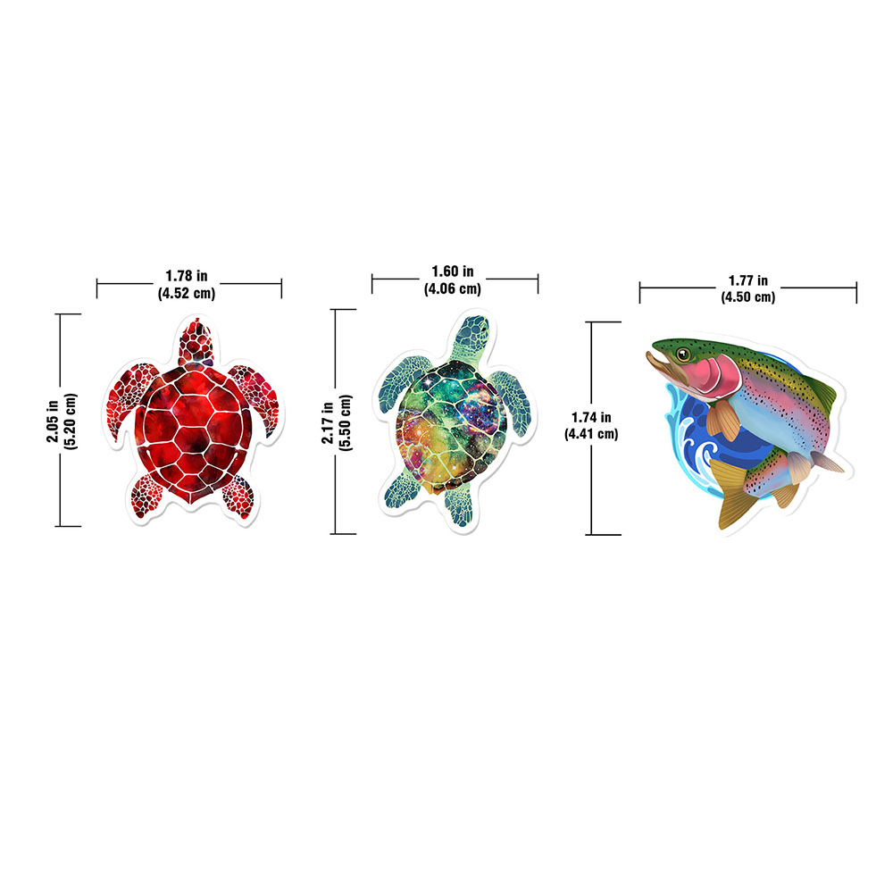Set 3 PCS Cute Animal Refrigerator Magnets Fridge Holder Sticker Notes Message - Picture 22 of 103