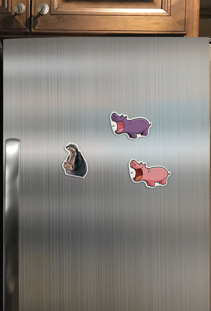 Set 3 PCS Cute Animal Refrigerator Magnets Fridge Holder Sticker Notes Message - Picture 40 of 103