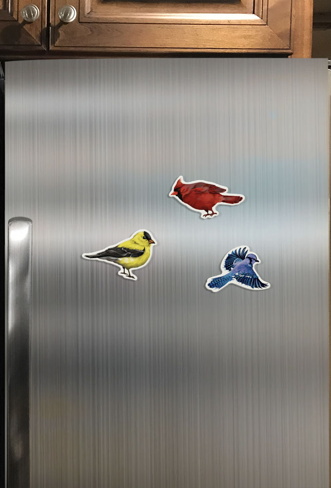 Set 3 PCS Cute Animal Refrigerator Magnets Fridge Holder Sticker Notes Message - Picture 54 of 103