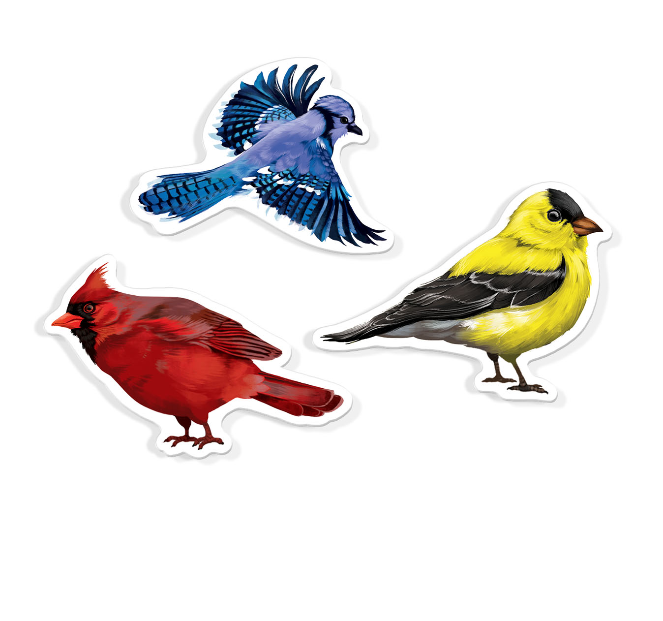 Set 3 PCS Cute Animal Refrigerator Magnets Fridge Holder Sticker Notes Message - Picture 48 of 103