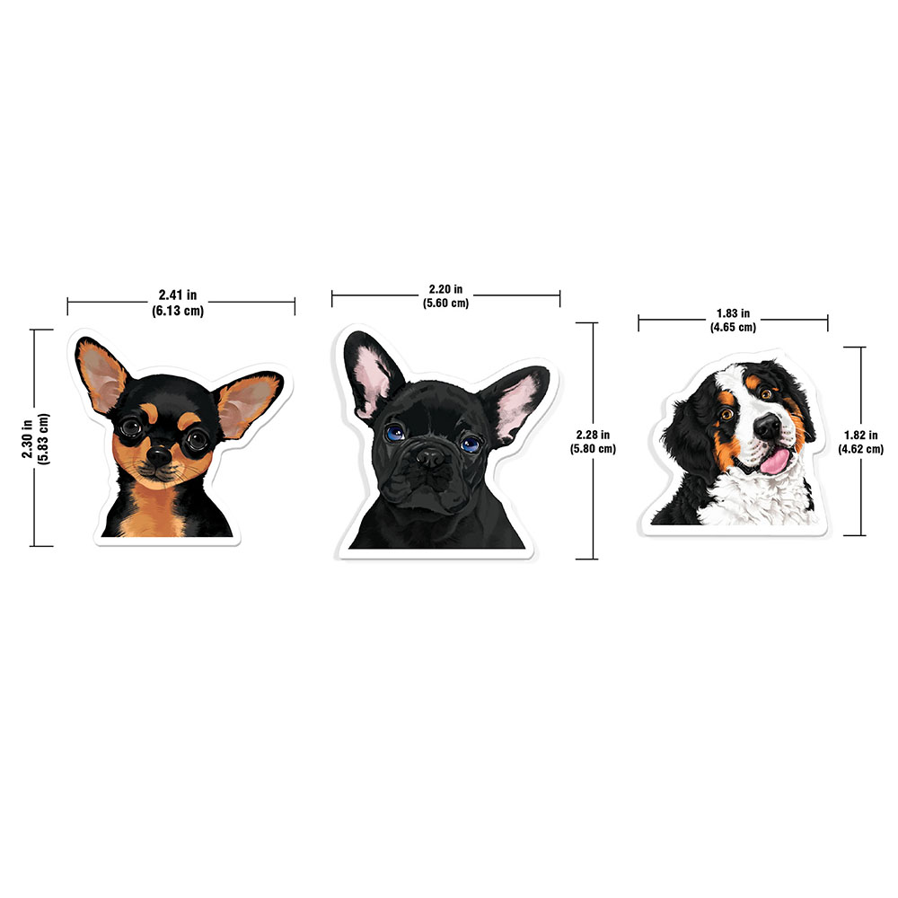 Set 3 PCS Cute Animal Refrigerator Magnets Fridge Holder Sticker Notes Message - Picture 64 of 103