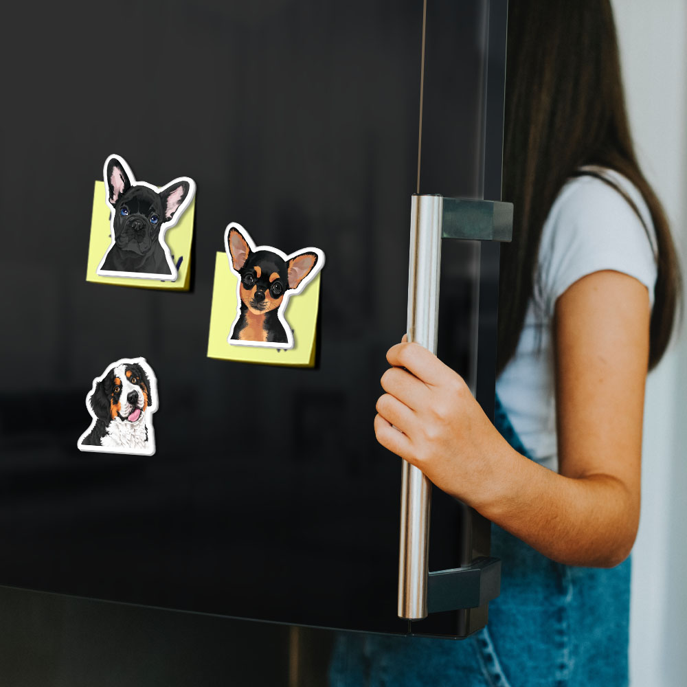 Set 3 PCS Cute Animal Refrigerator Magnets Fridge Holder Sticker Notes Message - Picture 66 of 103