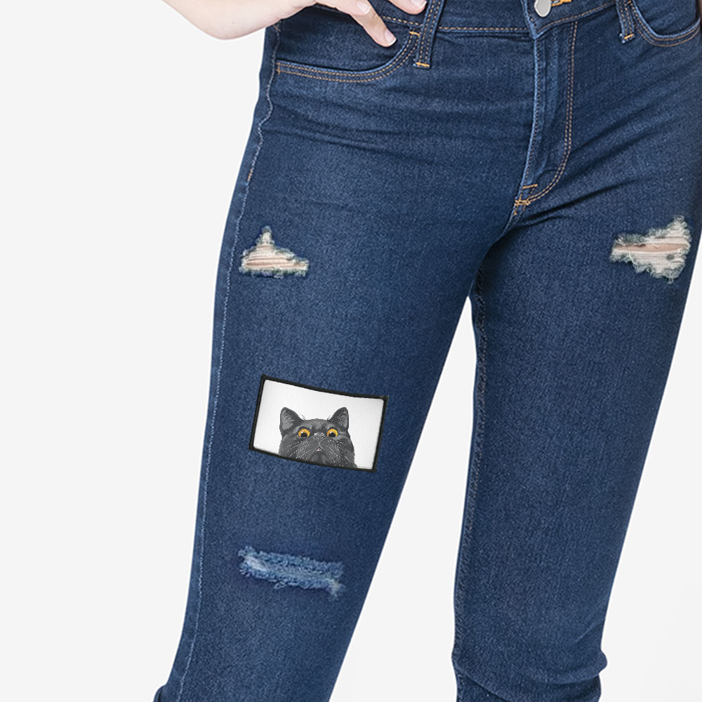 2 Stück Rechteck Bestickt Bügelbild Patches Nähen Patch auf Stoffe DIY Basteln - Bild 14 von 281