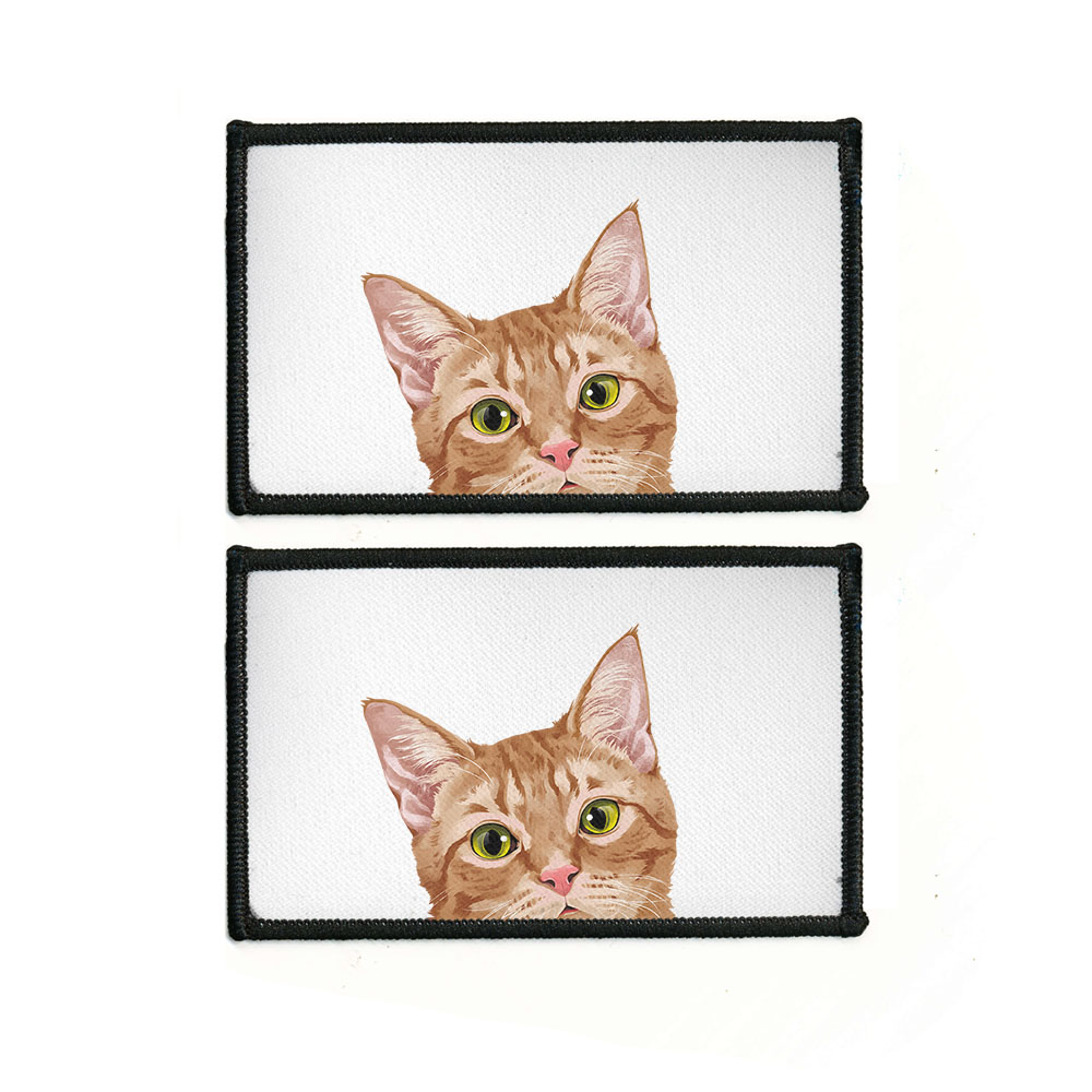 2 Stück Rechteck Bestickt Bügelbild Patches Nähen Patch auf Stoffe DIY Basteln - Bild 16 von 281