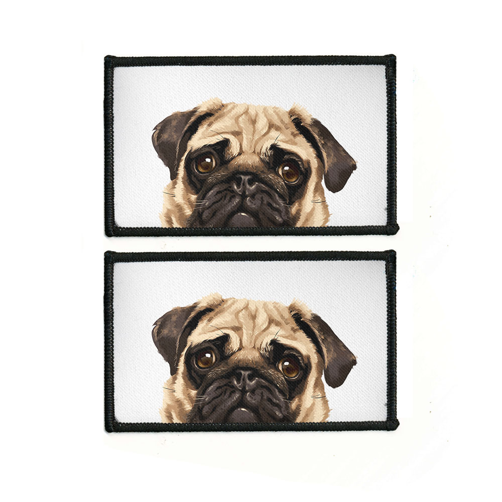 2 Stück Rechteck Bestickt Bügelbild Patches Nähen Patch auf Stoffe DIY Basteln - Bild 30 von 281