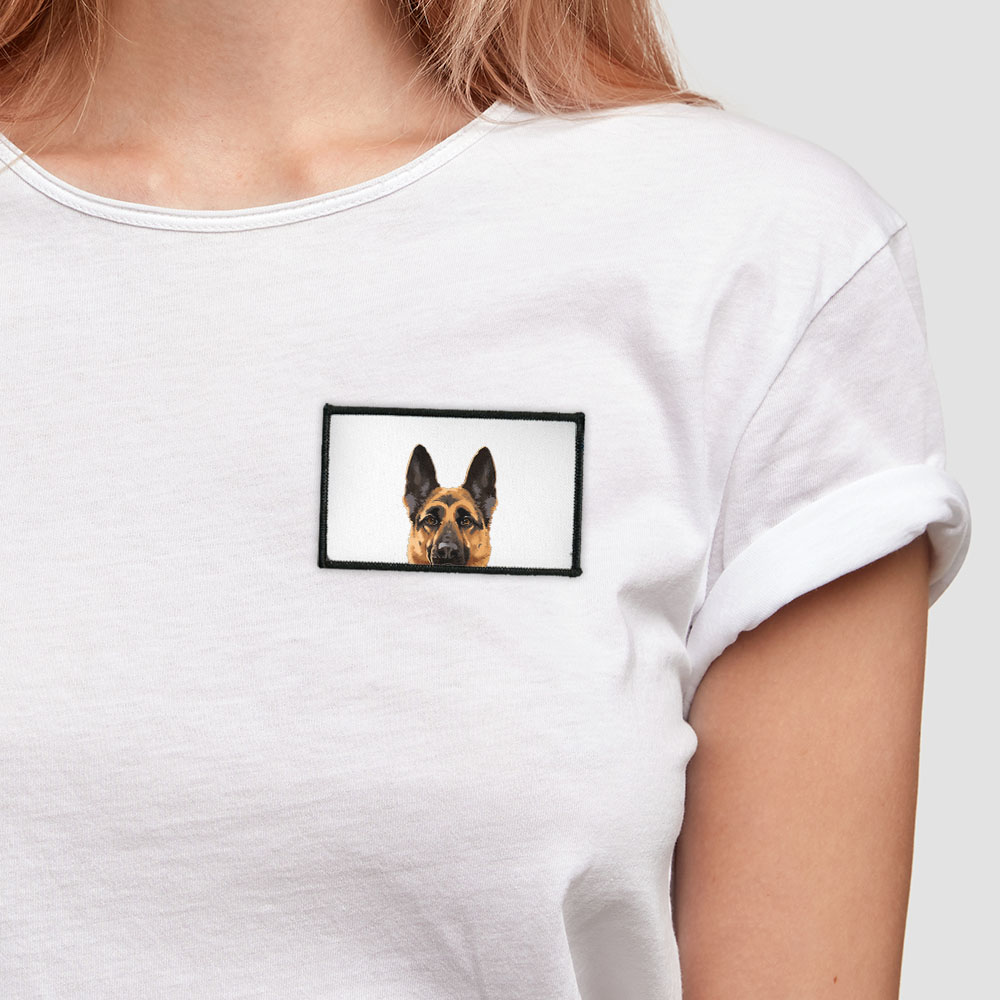 2 Stück Rechteck Bestickt Bügelbild Patches Nähen Patch auf Stoffe DIY Basteln - Bild 54 von 281