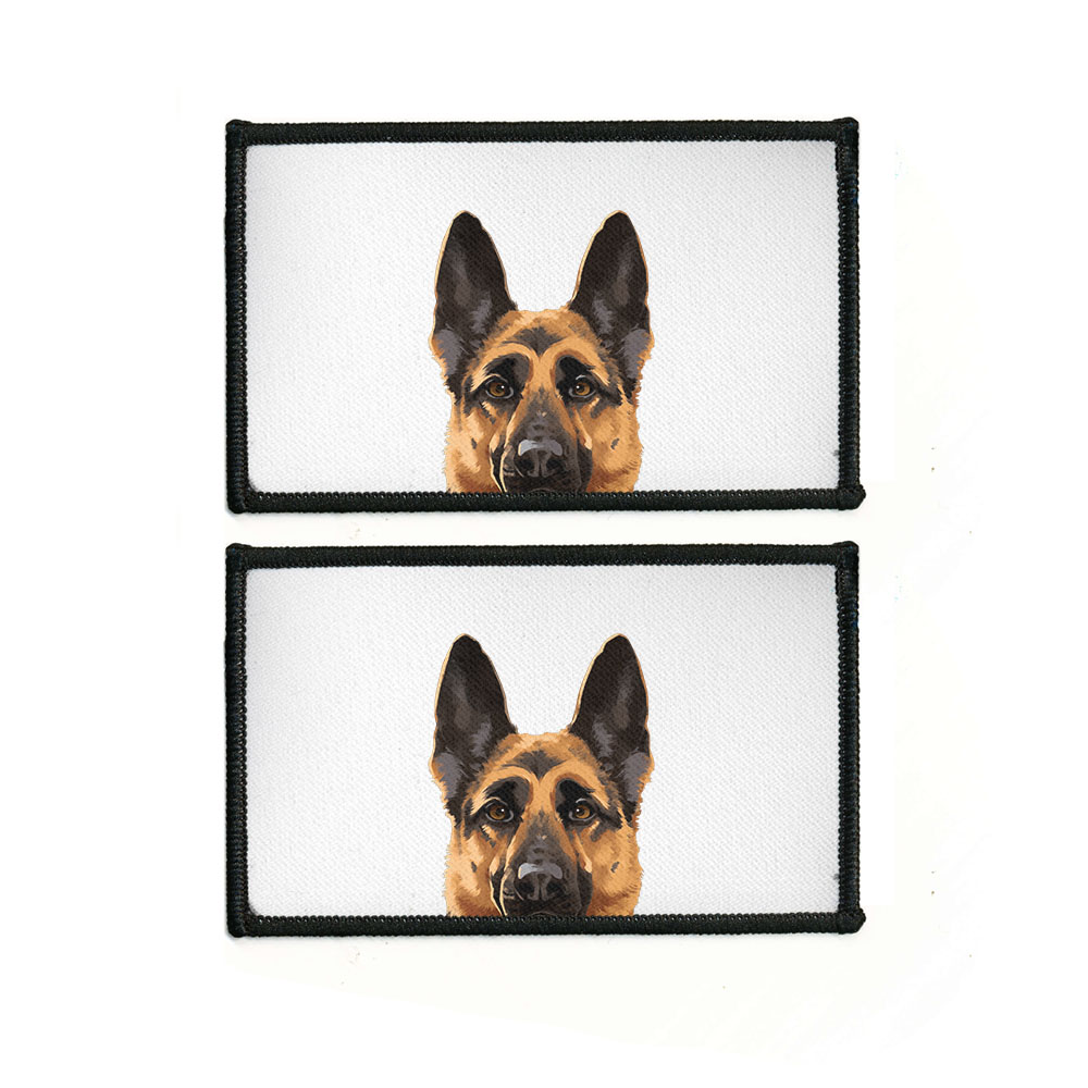 2 Stück Rechteck Bestickt Bügelbild Patches Nähen Patch auf Stoffe DIY Basteln - Bild 51 von 281