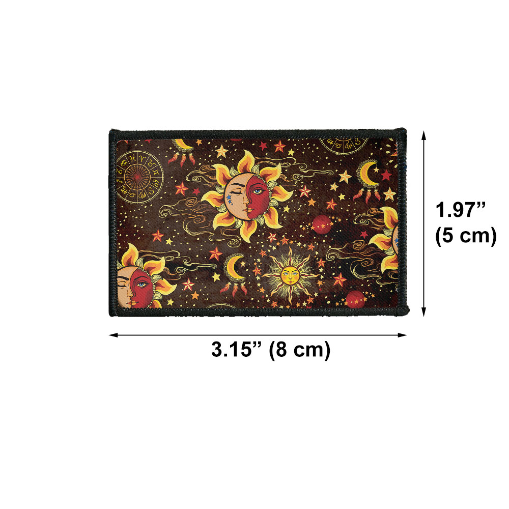 2 Stück Rechteck Bestickt Bügelbild Patches Nähen Patch auf Stoffe DIY Basteln - Bild 129 von 281