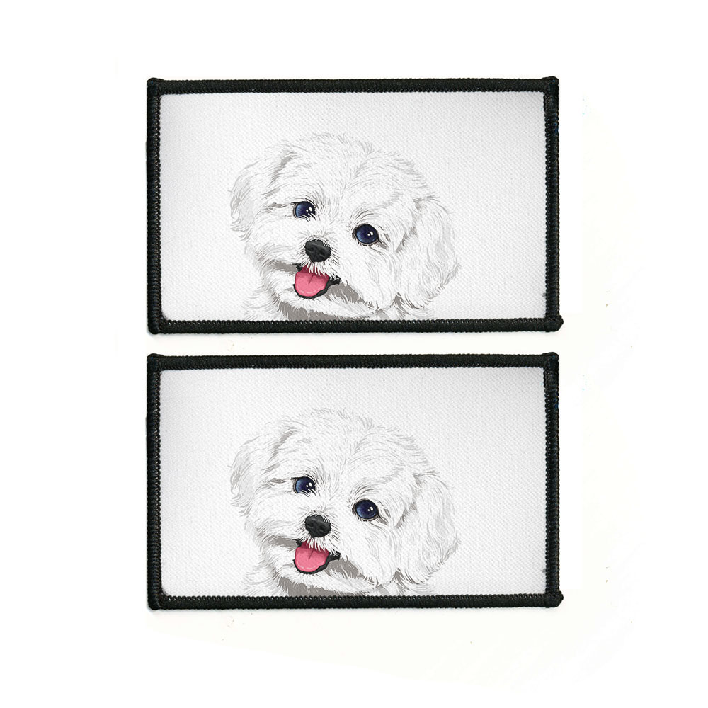 2 Stück Rechteck Bestickt Bügelbild Patches Nähen Patch auf Stoffe DIY Basteln - Bild 149 von 281