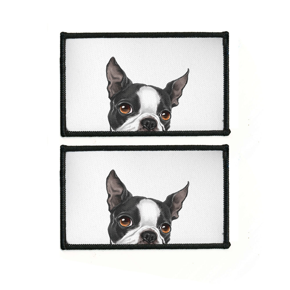 2 Stück Rechteck Bestickt Bügelbild Patches Nähen Patch auf Stoffe DIY Basteln - Bild 163 von 281