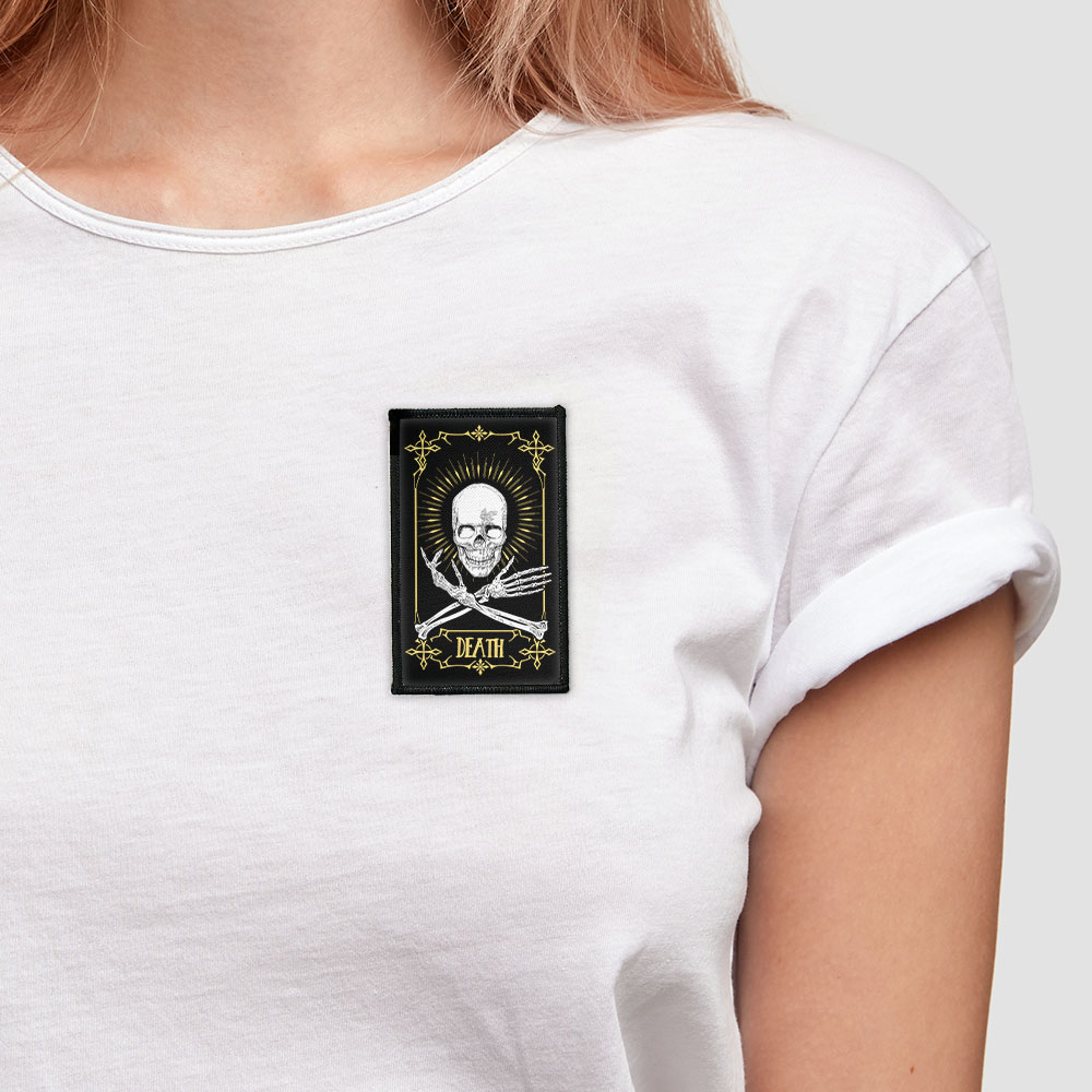 2 Stück Rechteck Bestickt Bügelbild Patches Nähen Patch auf Stoffe DIY Basteln - Bild 201 von 281