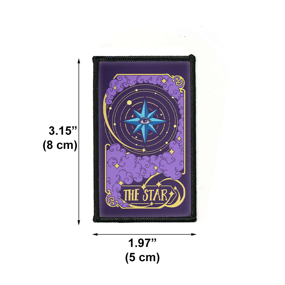 2 Stück Rechteck Bestickt Bügelbild Patches Nähen Patch auf Stoffe DIY Basteln - Bild 241 von 281