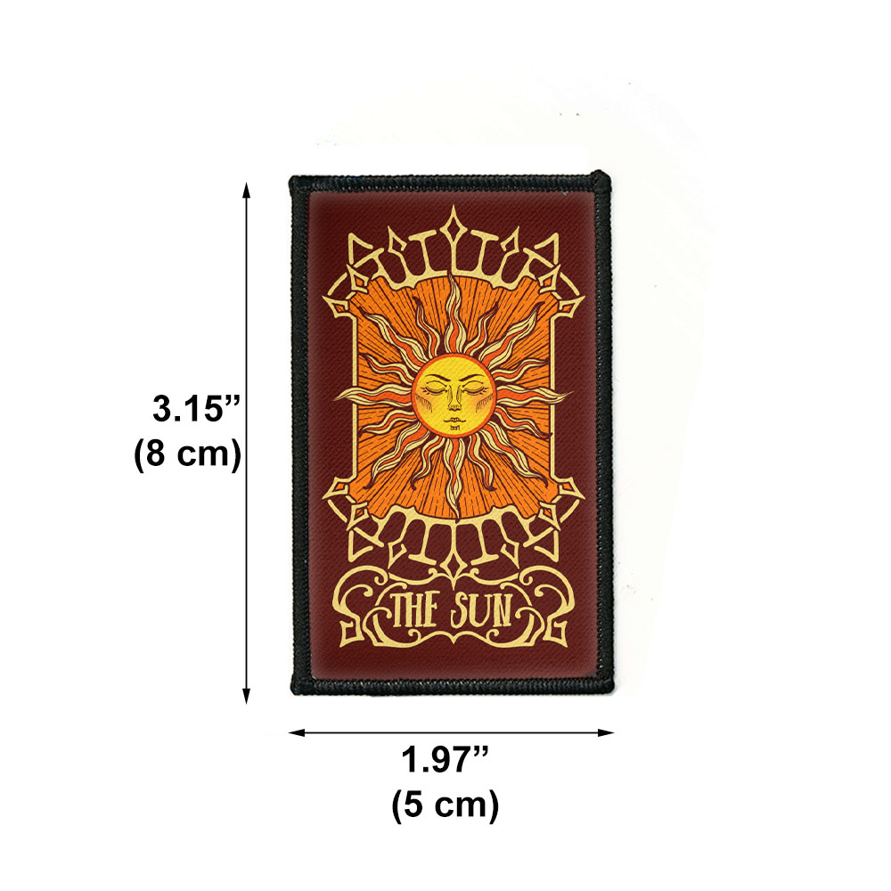 2 Stück Rechteck Bestickt Bügelbild Patches Nähen Patch auf Stoffe DIY Basteln - Bild 248 von 281