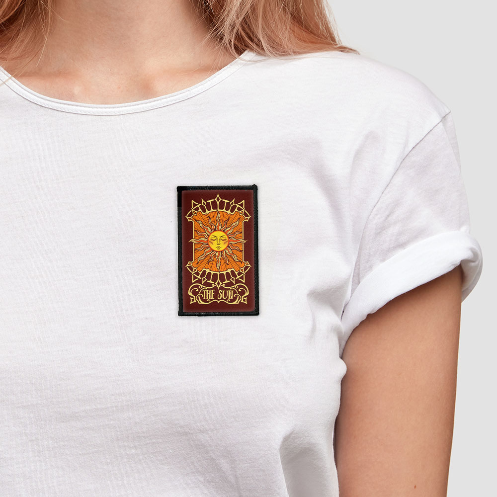 2 Stück Rechteck Bestickt Bügelbild Patches Nähen Patch auf Stoffe DIY Basteln - Bild 250 von 281