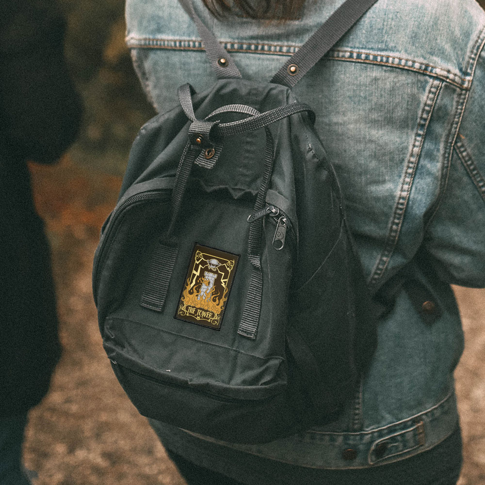 2 Stück Rechteck Bestickt Bügelbild Patches Nähen Patch auf Stoffe DIY Basteln - Bild 258 von 281