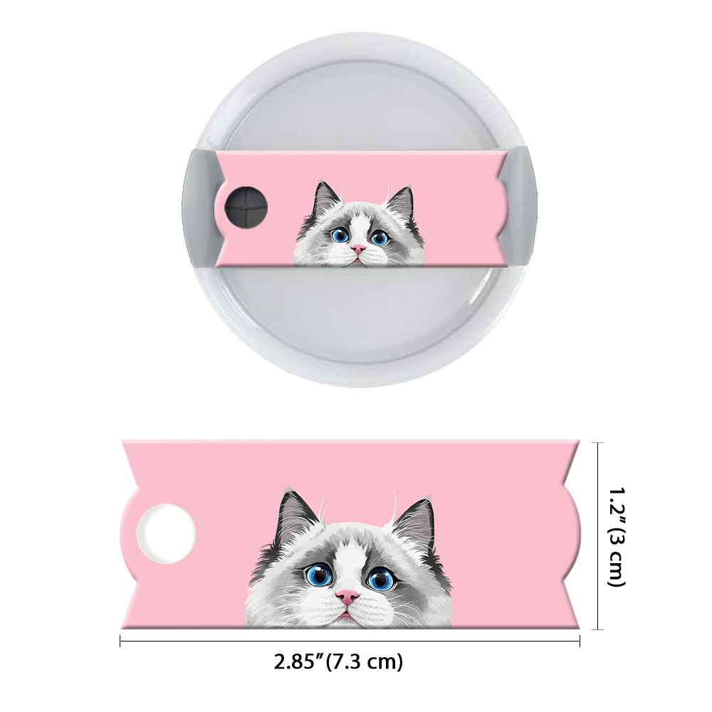 Set of 2 Animal Stanley Tumbler Name Plate Name Tags for 20-30 Oz Tumbler Cup - Picture 18 of 101