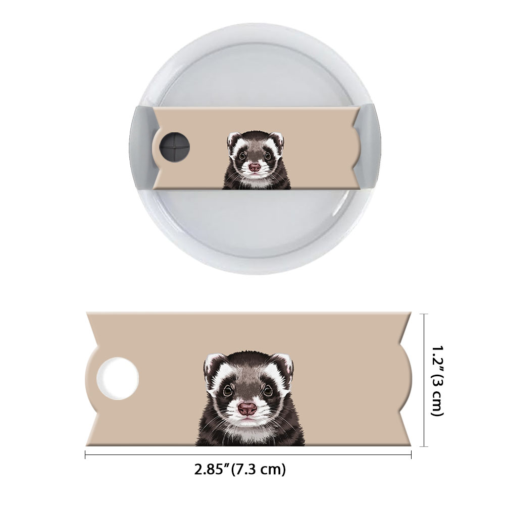 Set of 2 Animal Stanley Tumbler Name Plate Name Tags for 20-30 Oz Tumbler Cup - Picture 28 of 101