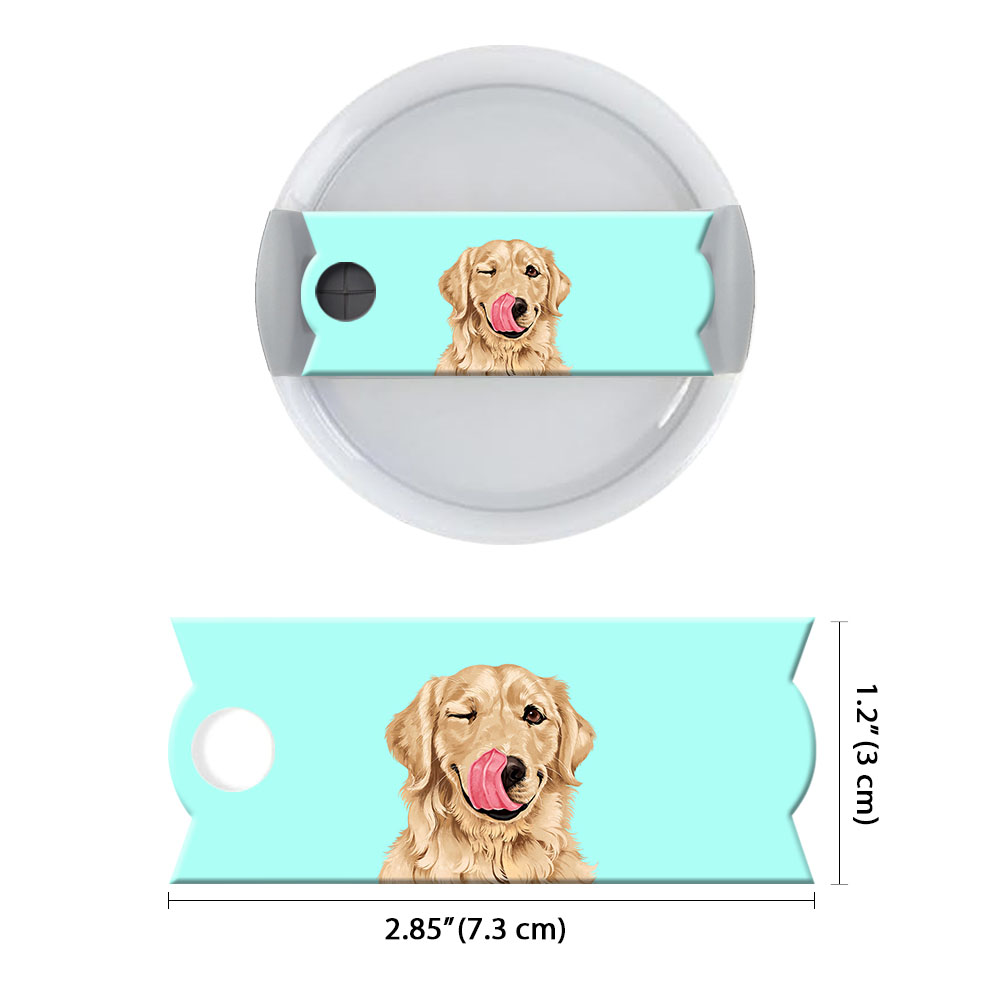 Set of 2 Animal Stanley Tumbler Name Plate Name Tags for 20-30 Oz Tumbler Cup - Picture 38 of 101