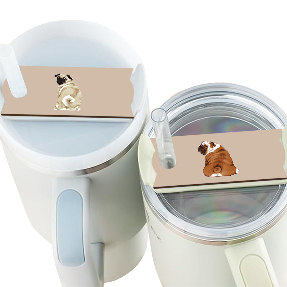 Set of 2 Animal Stanley Tumbler Name Plate Name Tags for 20-30 Oz Tumbler Cup - Picture 47 of 101