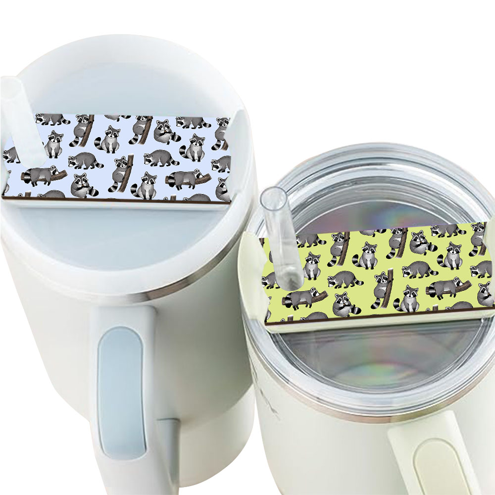Set of 2 Animal Stanley Tumbler Name Plate Name Tags for 20-30 Oz Tumbler Cup - Picture 82 of 101