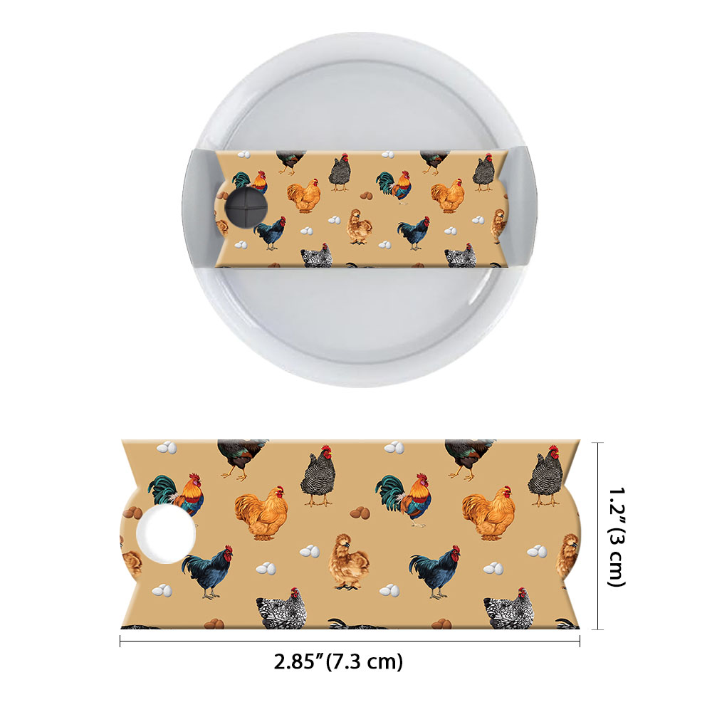 Set of 2 Animal Stanley Tumbler Name Plate Name Tags for 20-30 Oz Tumbler Cup - Picture 93 of 101