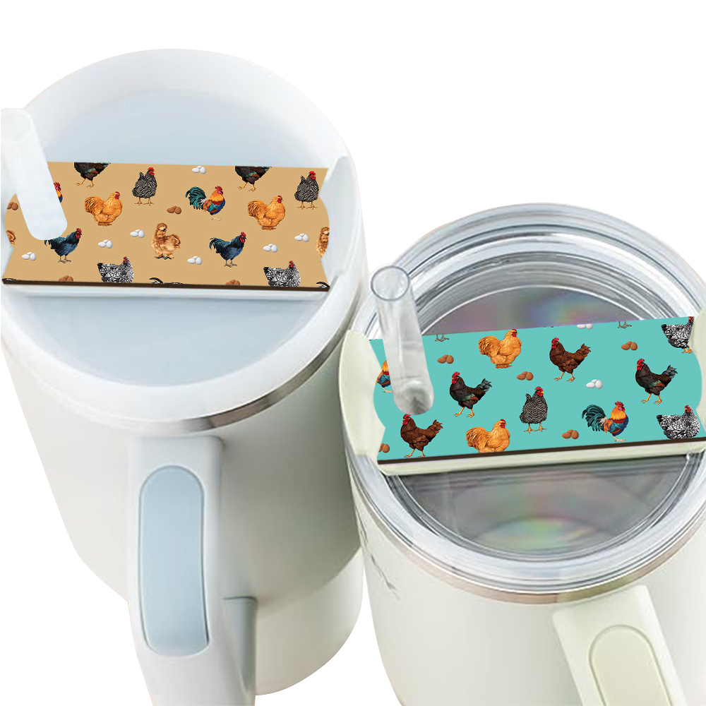 Set of 2 Animal Stanley Tumbler Name Plate Name Tags for 20-30 Oz Tumbler Cup - Picture 92 of 101