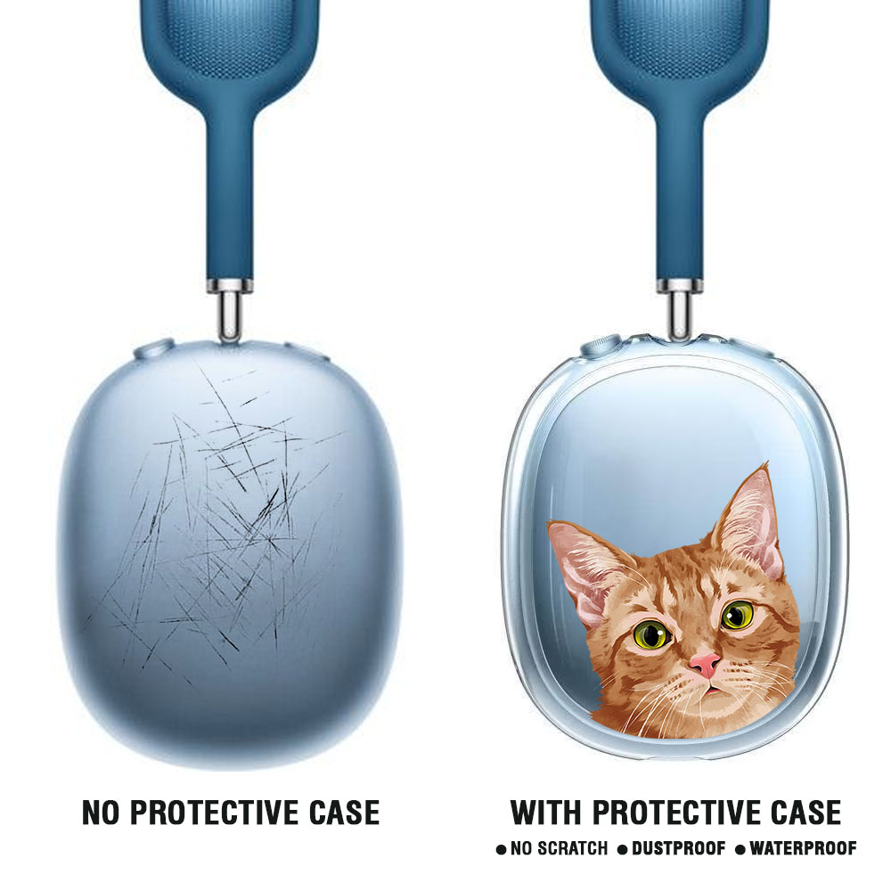 Soft TPU Anti-Scratch Protective Cover Ear Cups Case for Airpods Max Headphone - Picture 9 of 31