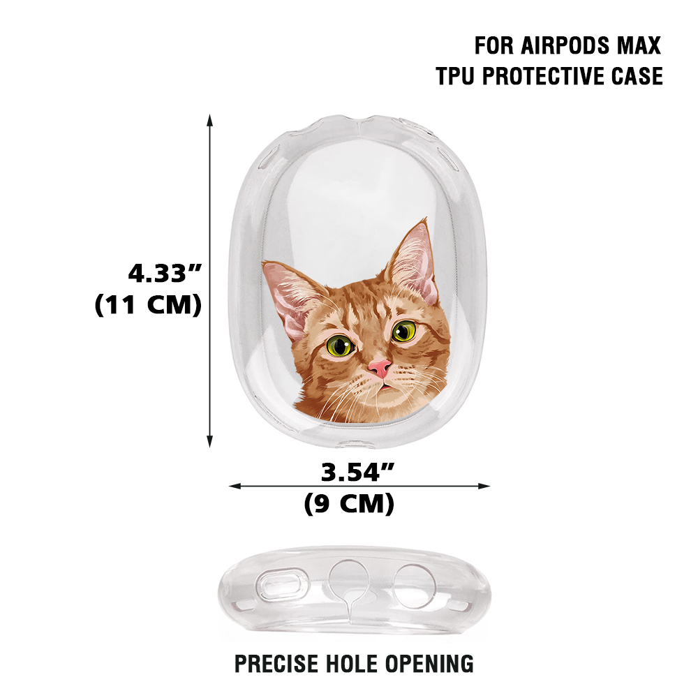 Soft TPU Anti-Scratch Protective Cover Ear Cups Case for Airpods Max Headphone - Picture 10 of 31