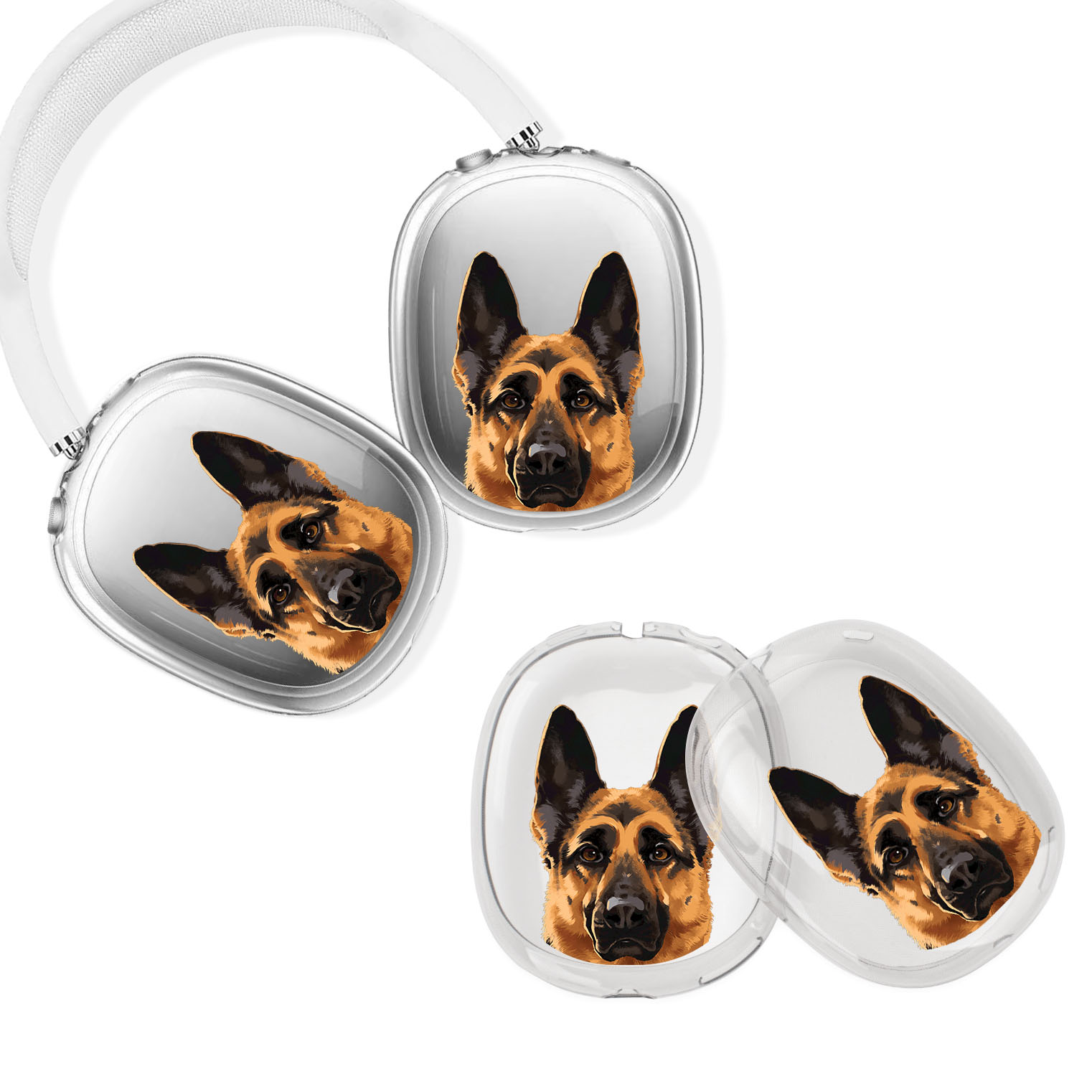 Soft TPU Anti-Scratch Protective Cover Ear Cups Case for Airpods Max Headphone - Picture 14 of 31