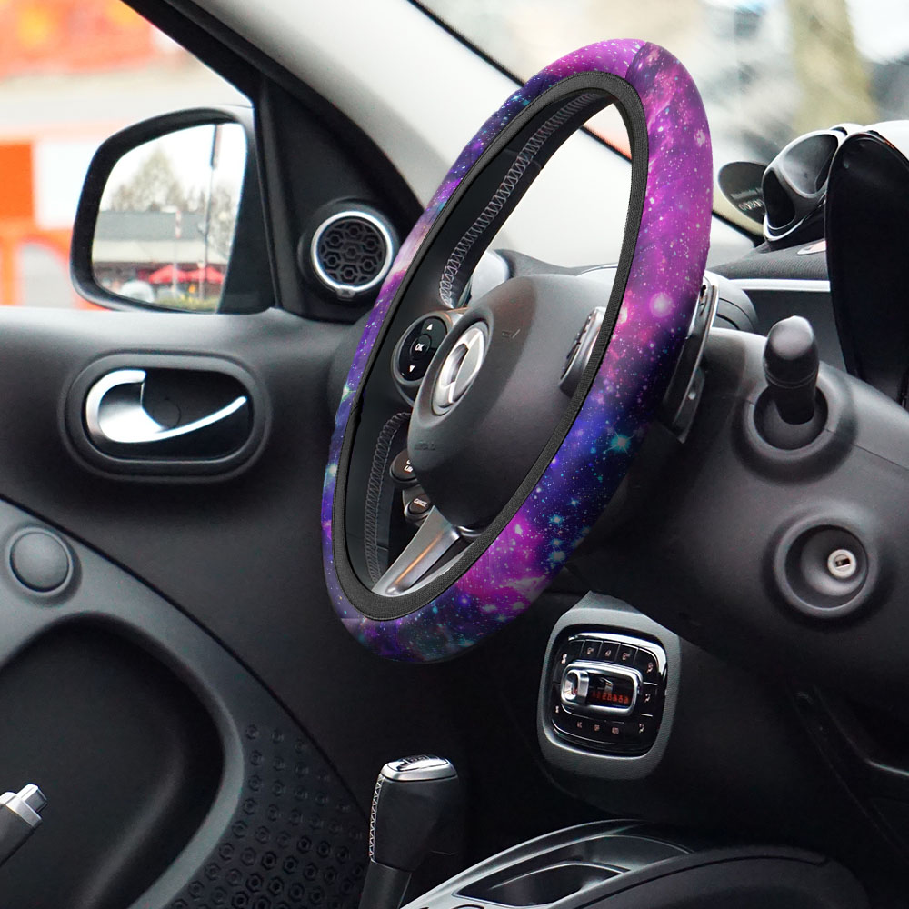 Car Steering Wheel Cover Universal 15 Inch Non-Slip Neoprene Car Wheel Protector - Bild 7 von 19