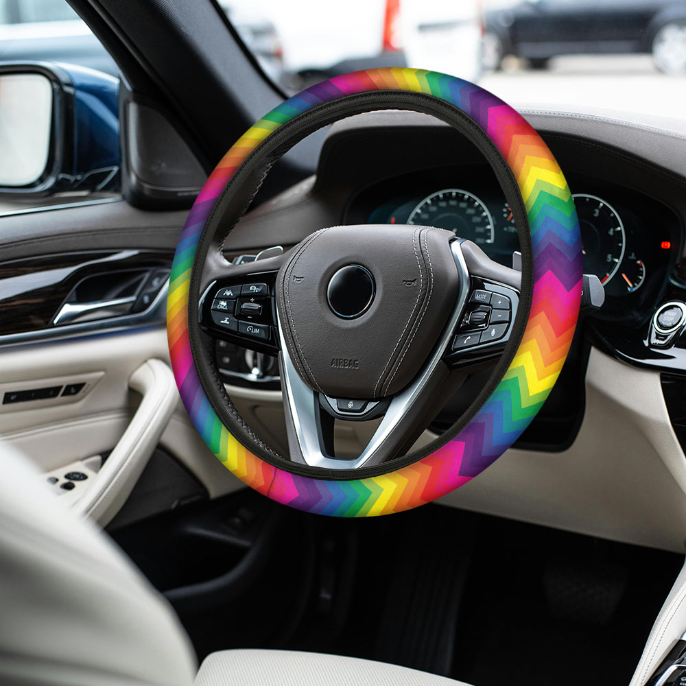 Car Steering Wheel Cover Universal 15 Inch Non-Slip Neoprene Car Wheel Protector - Bild 9 von 19
