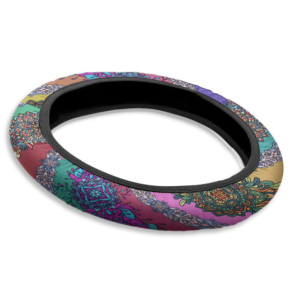 Car Steering Wheel Cover Universal 15 Inch Non-Slip Neoprene Car Wheel Protector - Bild 17 von 19