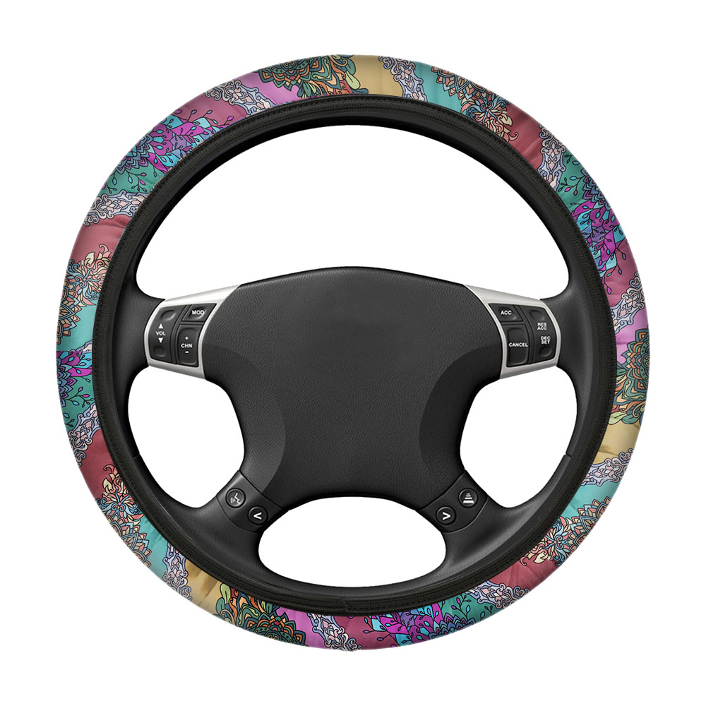 Car Steering Wheel Cover Universal 15 Inch Non-Slip Neoprene Car Wheel Protector - Bild 14 von 19