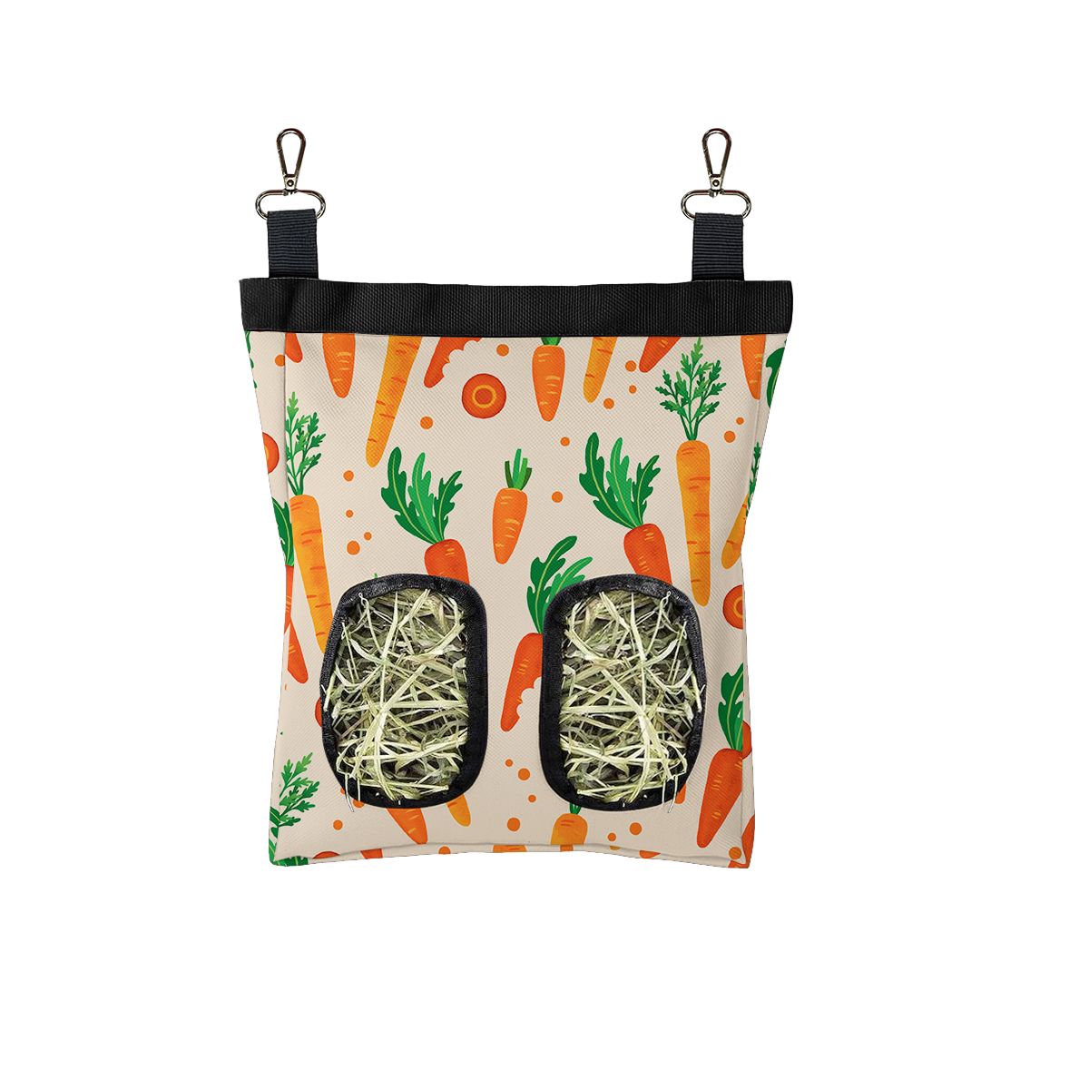 Hanging Hay Feeder Bag for Small Pets – Bunny, Guinea Pig, Rabbit, Chinchilla