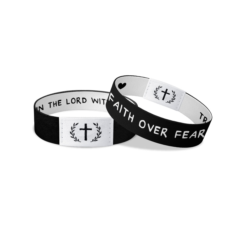 NFC Bible Verse Wristband Daily Bracelet for Men Women Teens Christian Gift