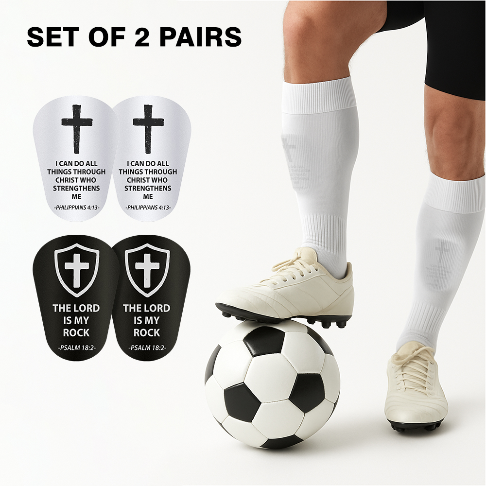 2 Pairs Soccer Shin Guards Lightweight Protective Pads for Kids Youth Adults