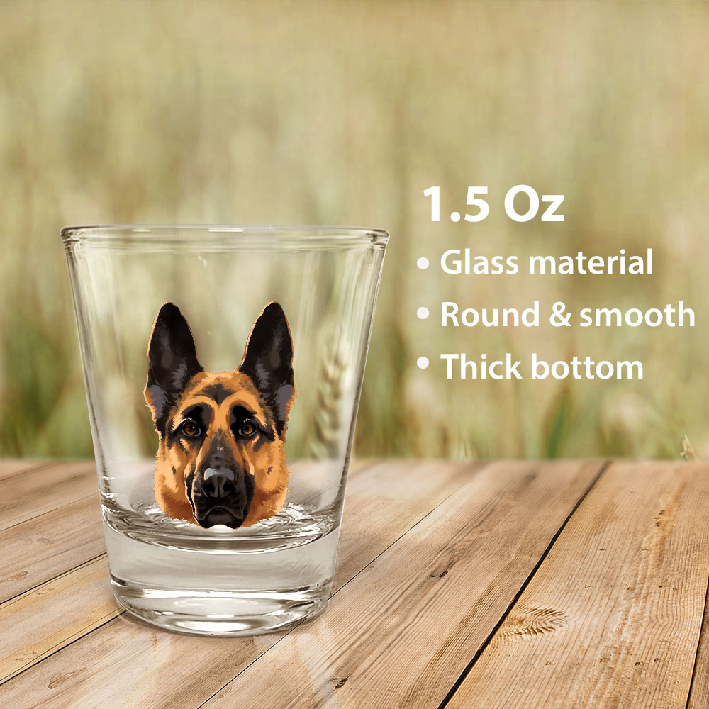 1,5 Unzen Klar Schnapsglas Messbecher mit Schwerem Boden für Tequila Whiskey Wodka - Bild 35 von 79